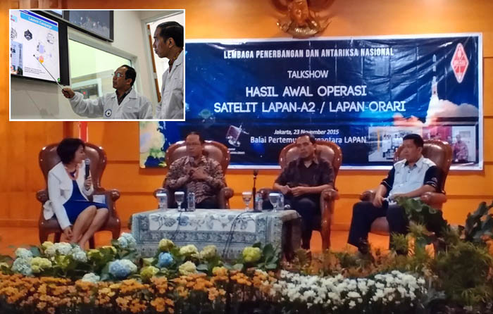 Thomas Djamaluddin: Satelit Lapan-A2/Orari Berfungsi Maksimal di Orbitnya